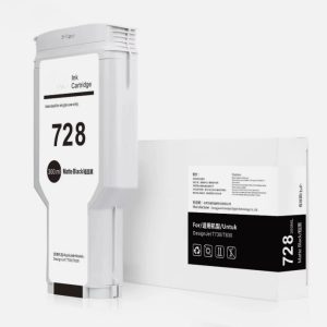 tinta HP 728 Matte Black Compatible para plotter T730 T830