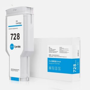 tinta HP 728 Cyan Compatible para plotter T730 T830