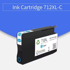 Cartucho de Tinta HP 712 Cyan Compatible para Plotter HP DesignJet