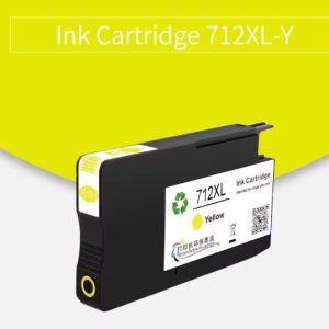 Cartucho de Tinta HP 712 yellow Compatible para Plotter HP DesignJet